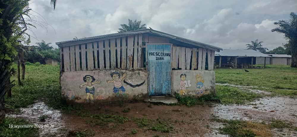 « école Zoba » : une classe préscolaire dans la commune de Sangouiné